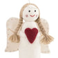 Pashom Angel with heart Christmas tree topper
