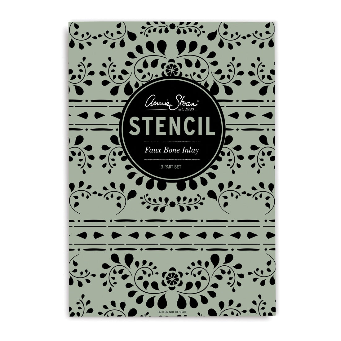 Annie Sloan  Stencil Faux Bone Inlay