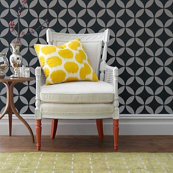 Endless Moorish Circles Small - Royal Stencil Design Studio