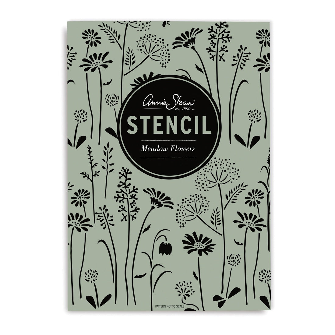 Annie Sloan Stencil Meadow Flowers