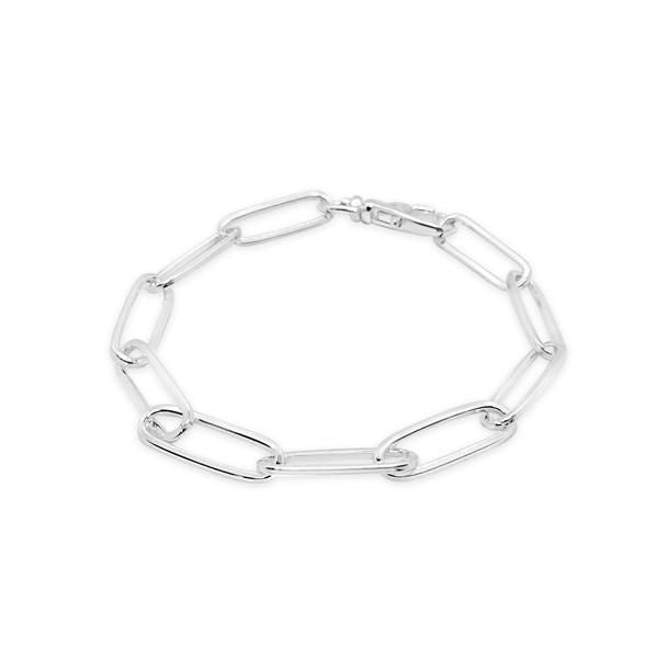 Stones & Silver SS Link Bracelet 19cm
