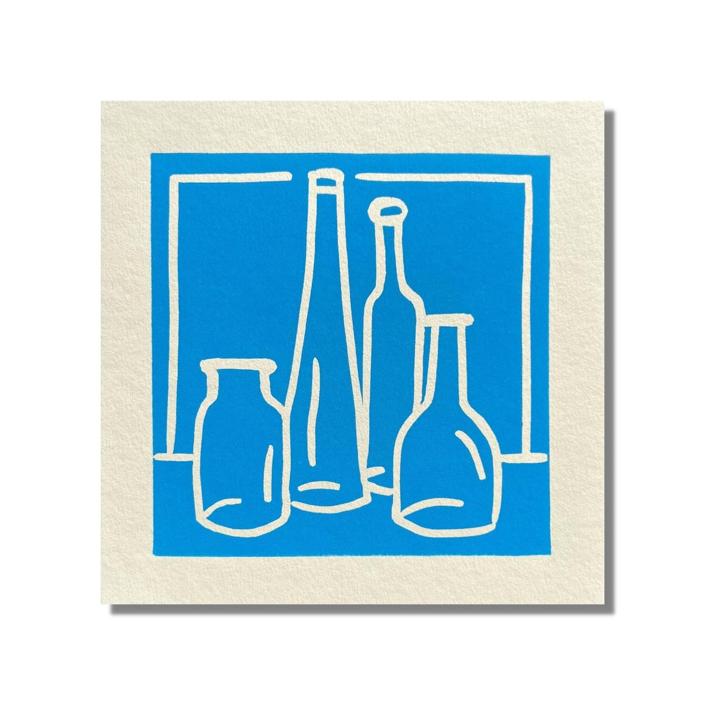 Yuile Street Greeting Card - Bottles