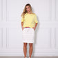French Terry Skirt - White