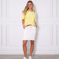 French Terry Skirt - White