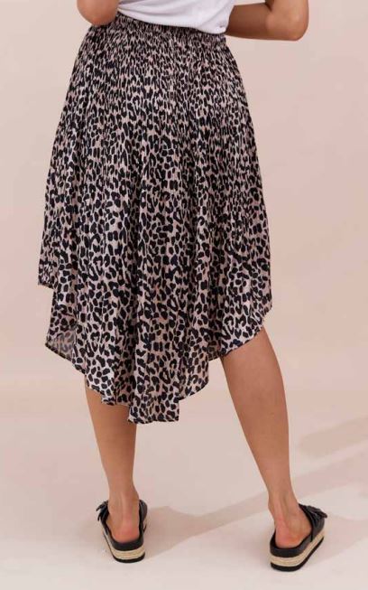 Jovie Shiva Skirt -Leopard