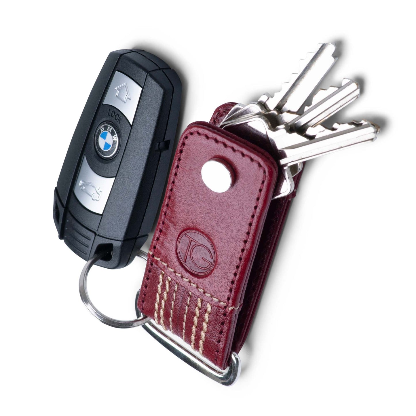The Game -The Inswinger Keyring -Cherry