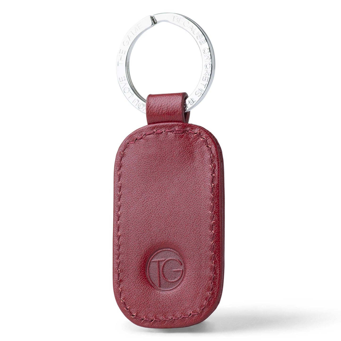 The Game -The OutswingerKey Ring - Cherry