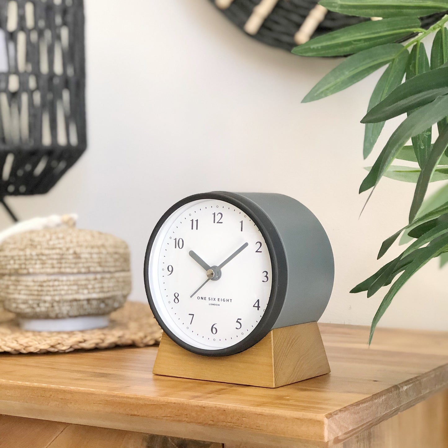 One Six Eight London Nina Silent Alarm Clock