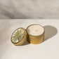 Inartisan Hand Poured Soy Candle in Travel Tin-Brass