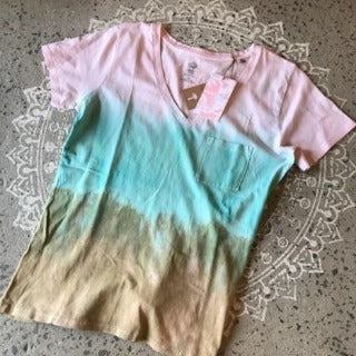 Desert Pearl Tie Dyed Gelato T Shirts