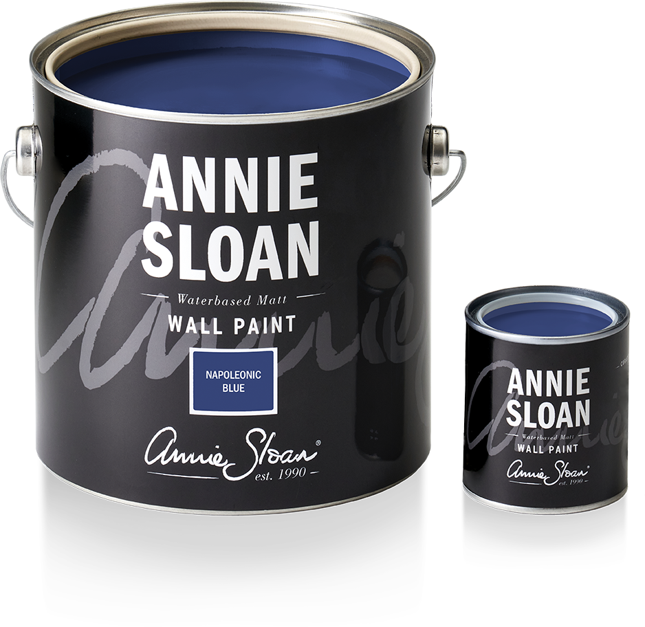 Annie Sloan Wall Paint Napoleonic Blue