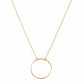 Misuzi  The Izzy  O  Large Necklace- Stirling Silver & Gold