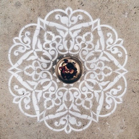 Love Mandala Stencil