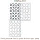 Endless Moorish Circles Small - Royal Stencil Design Studio