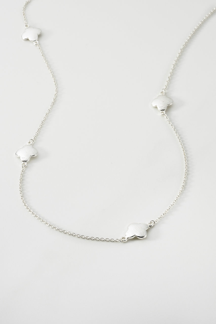 Zafino Reece Long Necklace - Silver