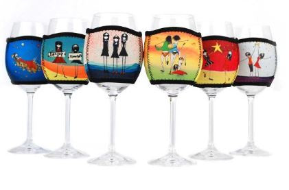 Imagine Ellie - Wine Glass Cooler - Various designs