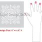 Palermo Tile Craft Stencil-Royal Design Studio