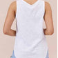 Jovie Ava Singlet -White