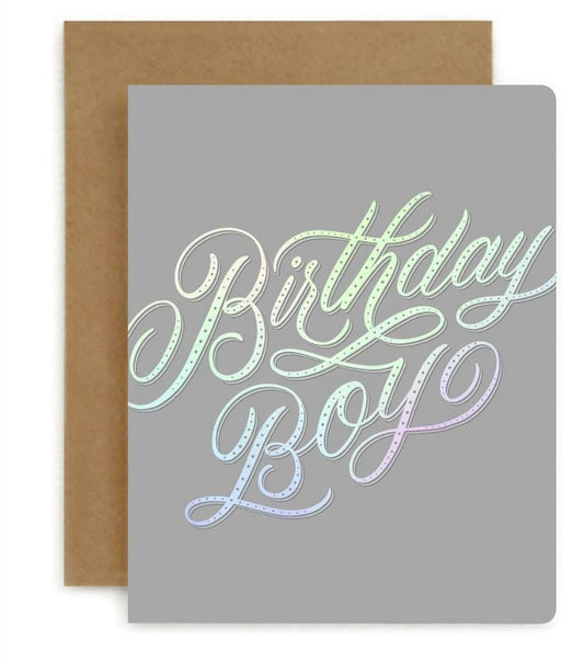 Bespoke Greeting Card - Birthday Boy
