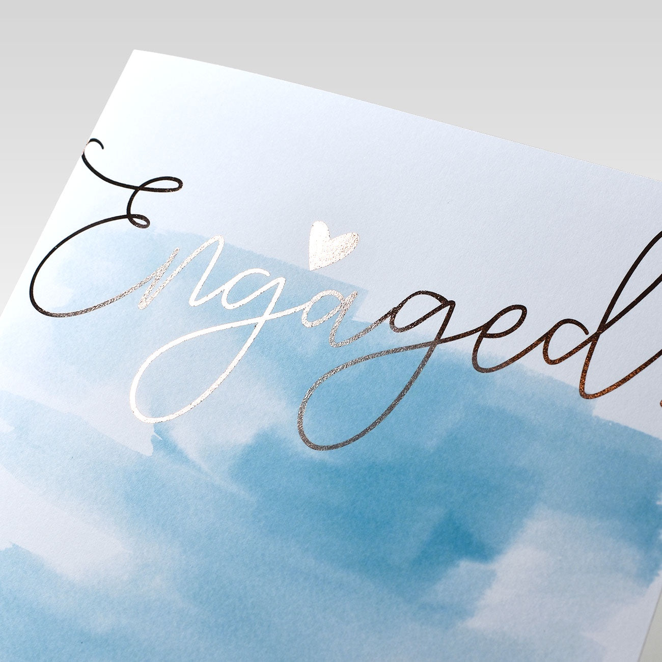 Rhicreative Greeting Card - Foil Engagement