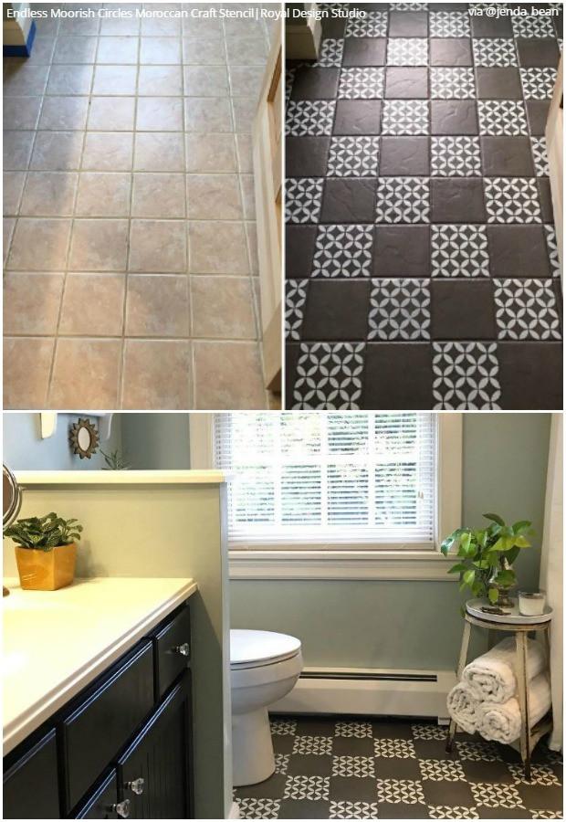 Endless Moorish Circles Craft Stencil - Royal Design Studio
