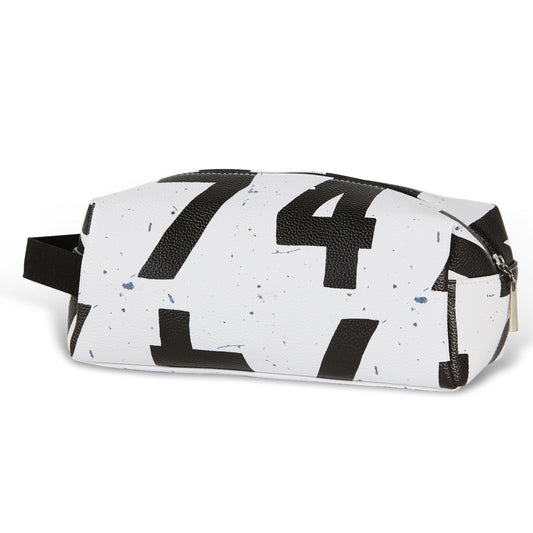 Sporting Nation Men's Wash Bag - Scoreboard Numbers  - Avail in Black or White