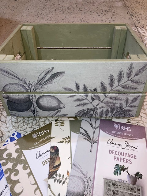 Annie Sloan Chalk Paint™ & Decoupage Workshop 23 July 2022