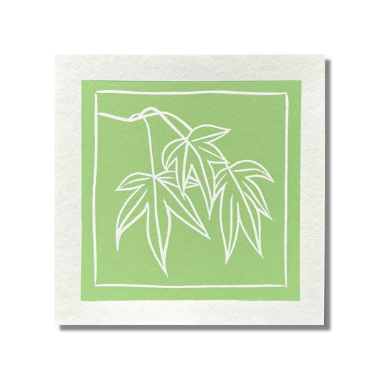 Yuile Street Greeting Card - Japanese Maple