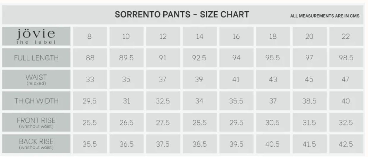 Jovie Sorrento Pants -Green