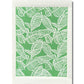 Yuile Street Greeting Card - Green Leaf