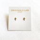 Icecream Earring Studs - Silver Or Gold