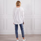 Star Tee Long Sleeve - White