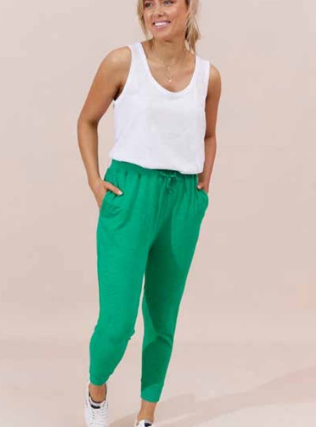 Jovie Sorrento Pants -Green