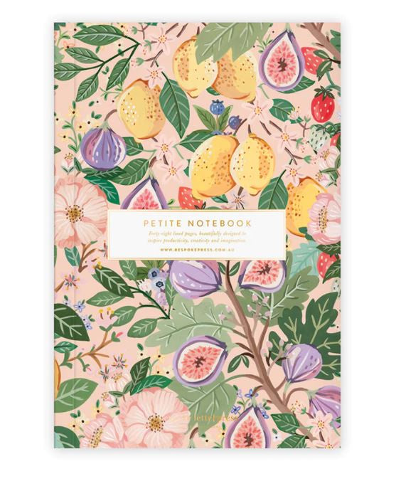 Bespoke Petite Notebook - Summer Fruit (Lined)