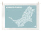 Burbia Mornington Tea Towel - Two colours