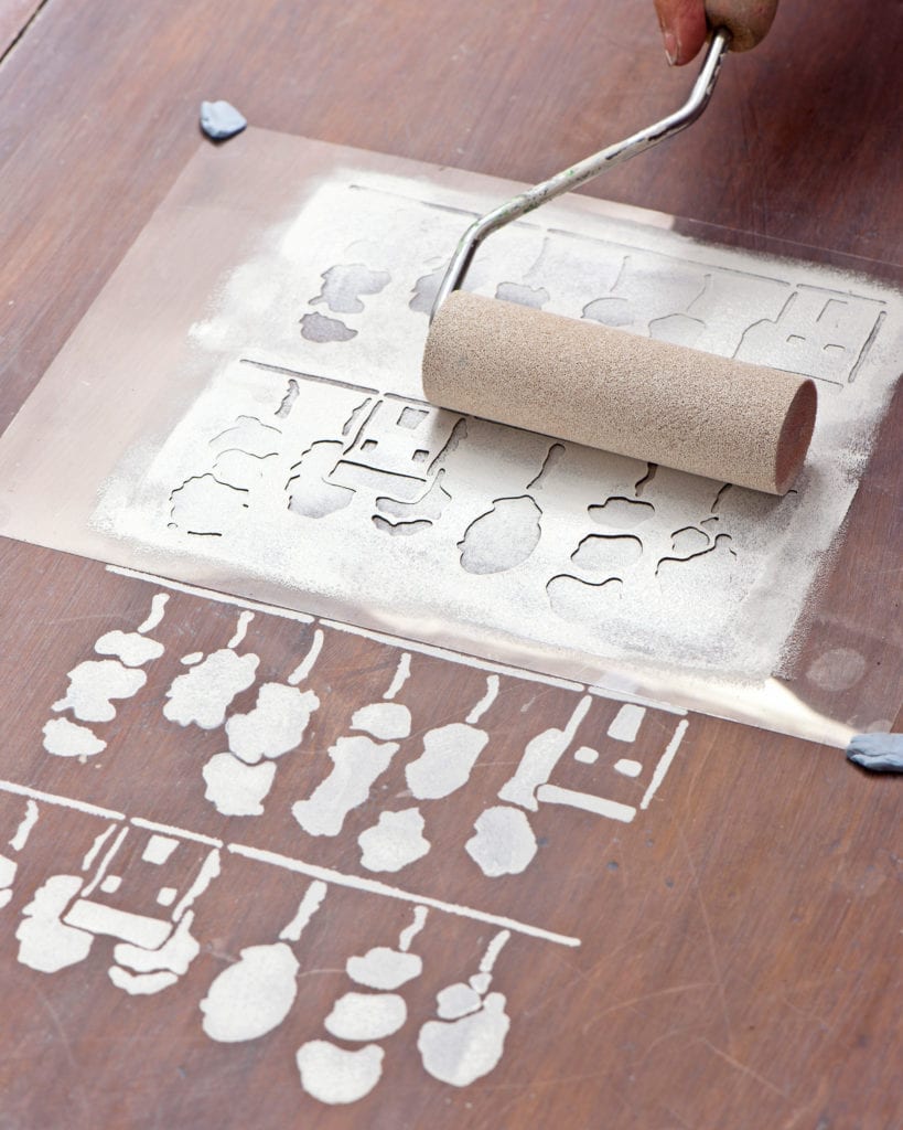 Annie Sloan  Stencil Trees