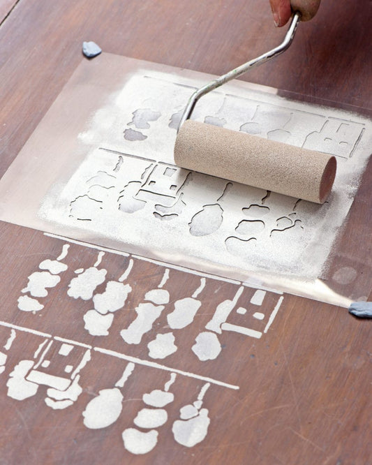 Annie Sloan  Stencil Trees