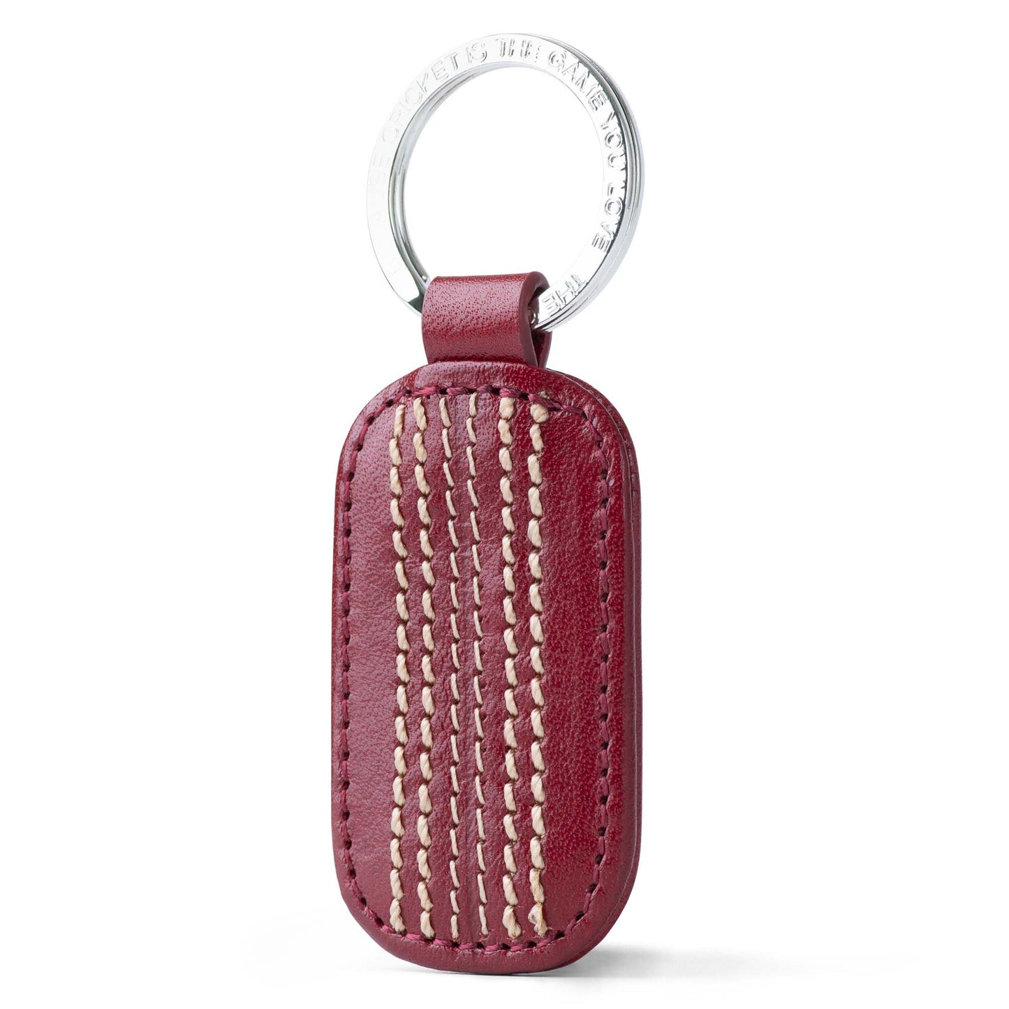 The Game -The OutswingerKey Ring - Cherry