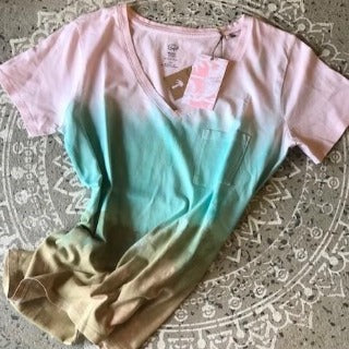 Desert Pearl Tie Dyed Gelato T Shirts