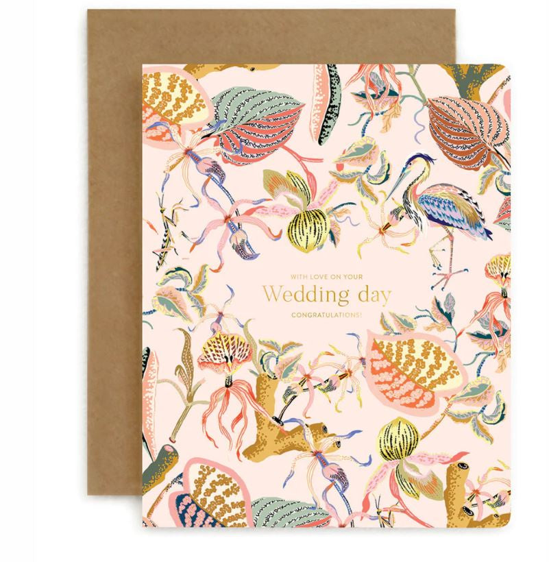 Bespoke Greeting Card - Wedding Wondergarden