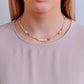 Zafino Pearl Necklace -Amber & Pearl