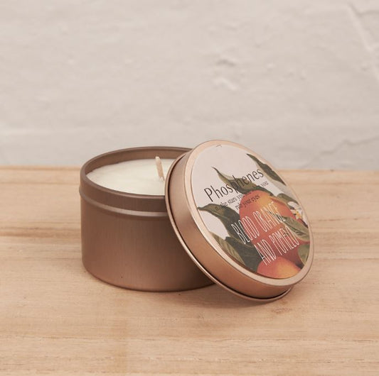 Inartisan Hand Poured Soy Candle in Travel Tin-Brass