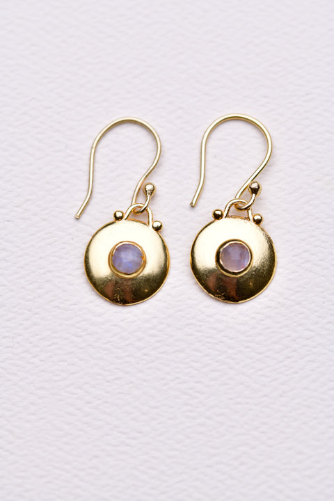 Zafino Finley Earrings - Moonstone