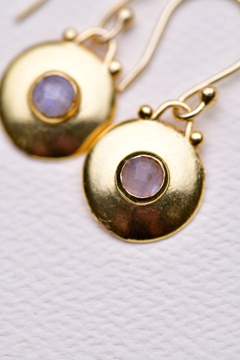 Zafino Finley Earrings - Moonstone