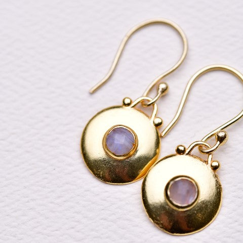 Zafino Finley Earrings - Moonstone