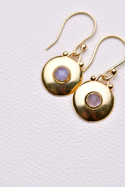 Zafino Finley Earrings - Moonstone